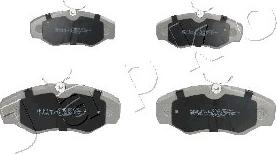 Japko 50109 - Brake Pad Set, disc brake autospares.lv