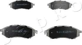 Japko 50115 - Brake Pad Set, disc brake autospares.lv