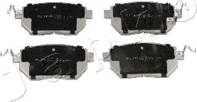 Japko 50118 - Brake Pad Set, disc brake autospares.lv