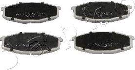 Japko 50134 - Brake Pad Set, disc brake autospares.lv