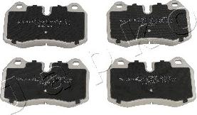 Japko 50129 - Brake Pad Set, disc brake autospares.lv