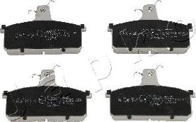 Japko 50899 - Brake Pad Set, disc brake autospares.lv