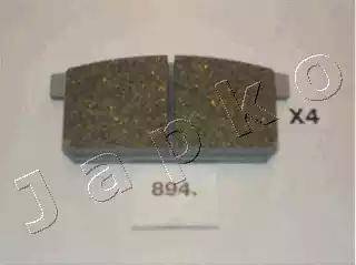 Japko 50894 - Brake Pad Set, disc brake autospares.lv