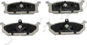 Japko 50804 - Brake Pad Set, disc brake autospares.lv