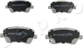 Japko 50800 - Brake Pad Set, disc brake autospares.lv