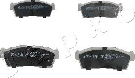 Japko 50825 - Brake Pad Set, disc brake autospares.lv