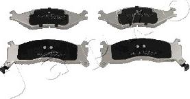 Japko 50392 - Brake Pad Set, disc brake autospares.lv