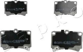 Japko 50341 - Brake Pad Set, disc brake autospares.lv