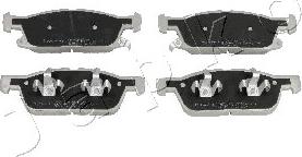 Japko 50351 - Brake Pad Set, disc brake autospares.lv