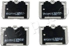 Japko 50310 - Brake Pad Set, disc brake autospares.lv