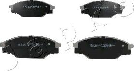 Japko 50247 - Brake Pad Set, disc brake autospares.lv