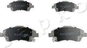 Japko 50206 - Brake Pad Set, disc brake autospares.lv