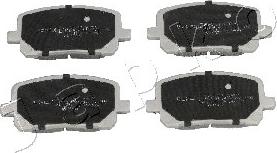 Japko 50213 - Brake Pad Set, disc brake autospares.lv