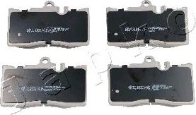 Japko 50274 - Brake Pad Set, disc brake autospares.lv