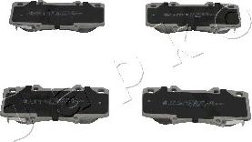 Japko 50278 - Brake Pad Set, disc brake autospares.lv