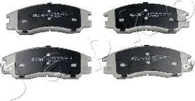 Japko 50H06 - Brake Pad Set, disc brake autospares.lv