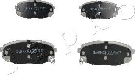 Japko 50K09 - Brake Pad Set, disc brake autospares.lv