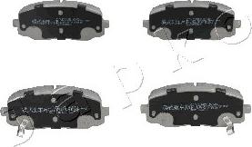 Japko 50K10 - Brake Pad Set, disc brake autospares.lv