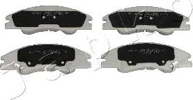 Japko 50K11 - Brake Pad Set, disc brake autospares.lv