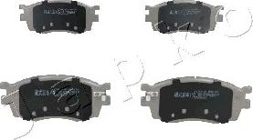 Japko 50K12 - Brake Pad Set, disc brake autospares.lv