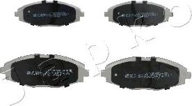 Japko 50W04 - Brake Pad Set, disc brake autospares.lv