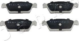 Japko 50W00 - Brake Pad Set, disc brake autospares.lv