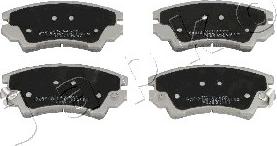 Japko 50W16 - Brake Pad Set, disc brake autospares.lv