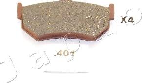 Japko 51401 - Brake Pad Set, disc brake autospares.lv