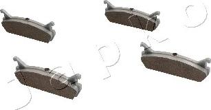 Japko 51601 - Brake Pad Set, disc brake autospares.lv