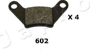 Japko 51602 - Brake Pad Set, disc brake autospares.lv