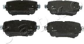 Japko 510911 - Brake Pad Set, disc brake autospares.lv