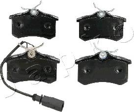 Japko 510912 - Brake Pad Set, disc brake autospares.lv