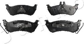 Japko 510531 - Brake Pad Set, disc brake autospares.lv