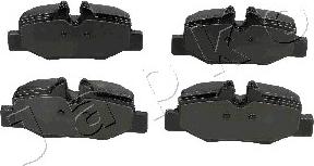 Japko 510529 - Brake Pad Set, disc brake autospares.lv