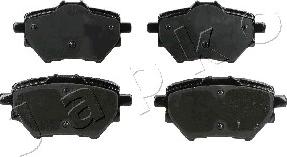 Japko 510614 - Brake Pad Set, disc brake autospares.lv