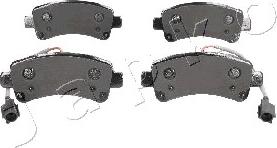 Japko 510617 - Brake Pad Set, disc brake autospares.lv