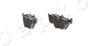 Japko 510009 - Brake Pad Set, disc brake autospares.lv