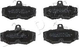 Japko 510302 - Brake Pad Set, disc brake autospares.lv