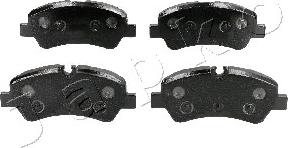 Japko 510307 - Brake Pad Set, disc brake autospares.lv