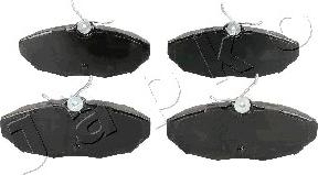 Japko 510310 - Brake Pad Set, disc brake autospares.lv