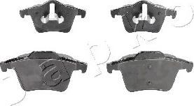 Japko 510318 - Brake Pad Set, disc brake autospares.lv