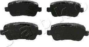 Japko 510212 - Brake Pad Set, disc brake autospares.lv