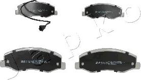 Japko 51106 - Brake Pad Set, disc brake autospares.lv