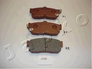 Japko 51133 - Brake Pad Set, disc brake autospares.lv