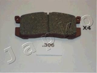 Japko 51306 - Brake Pad Set, disc brake autospares.lv