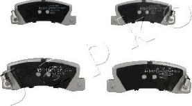 Japko 51213 - Brake Pad Set, disc brake autospares.lv