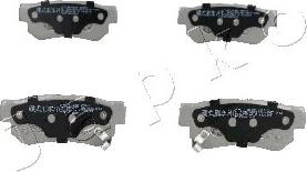 Japko 51H04 - Brake Pad Set, disc brake autospares.lv