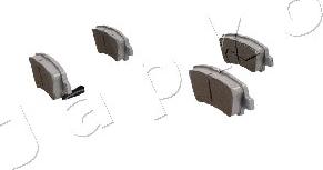 Japko 51K06 - Brake Pad Set, disc brake autospares.lv