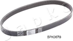 Japko 5PK670 - V-Ribbed Belt autospares.lv