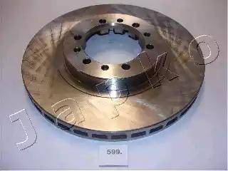 Japko 60599 - Brake Disc autospares.lv